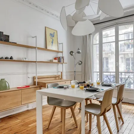 Charming Parisian Flat - La - 19 アパート *